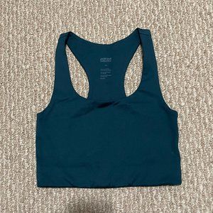 Girlfriend Collective Teal Sports Bra